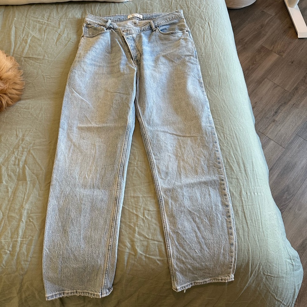 Abercrombie High Rise Dad Jeans